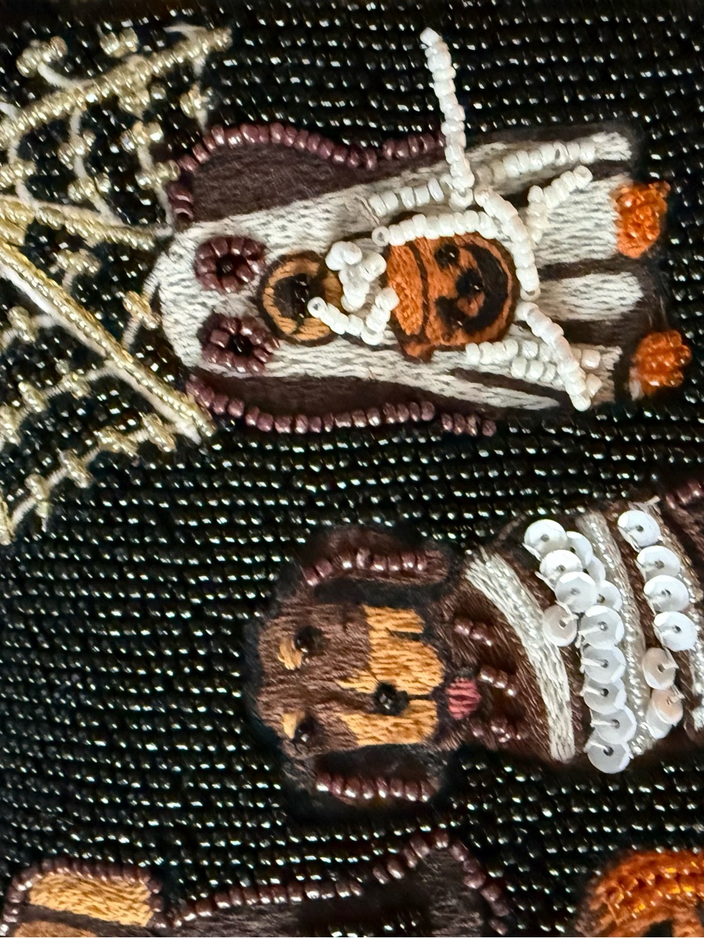 NWT Halloween Beaded Dog Purse - Picture 8 of 8